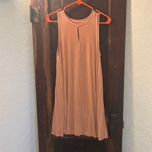 Double Zero Apricot keyhole dress Size Medium